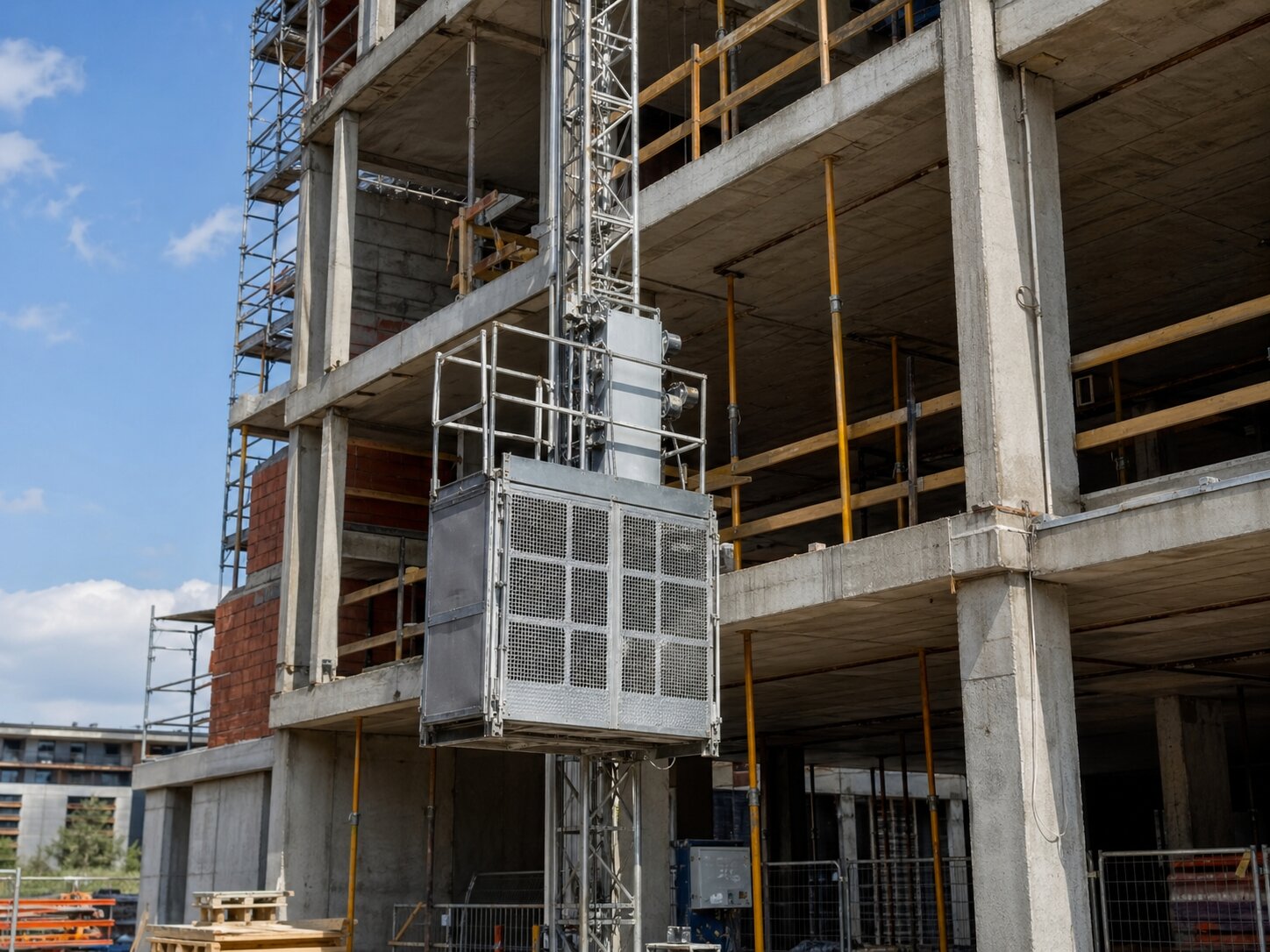 Lifturi de șantier pentru transport vertical