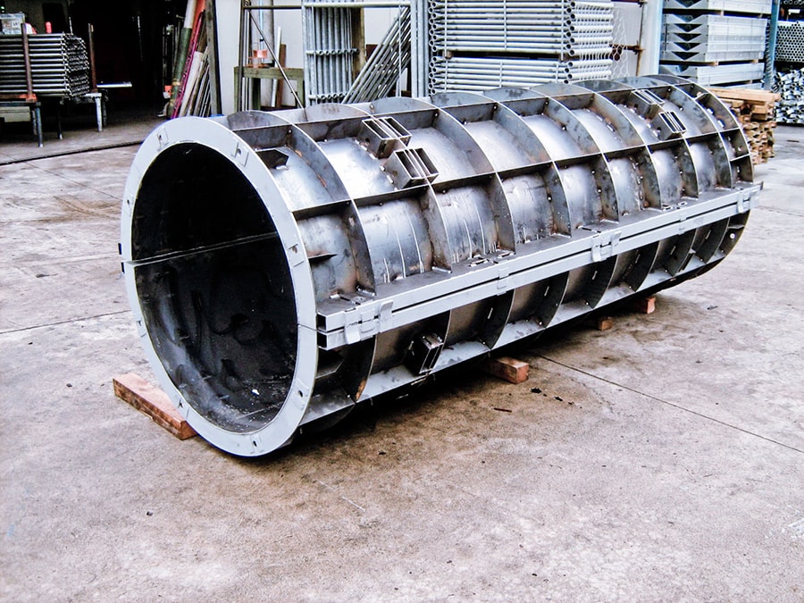 Cofraje metalice circulare pentru structuri rotunde